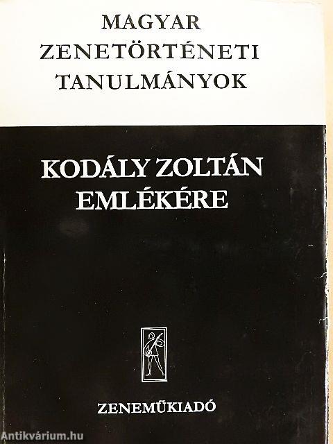 Kodály Zoltán emlékére