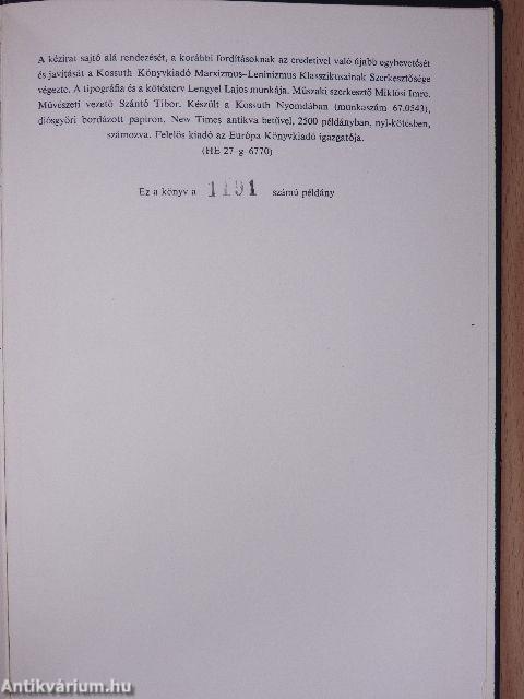 Lenin válogatott művei I-III.