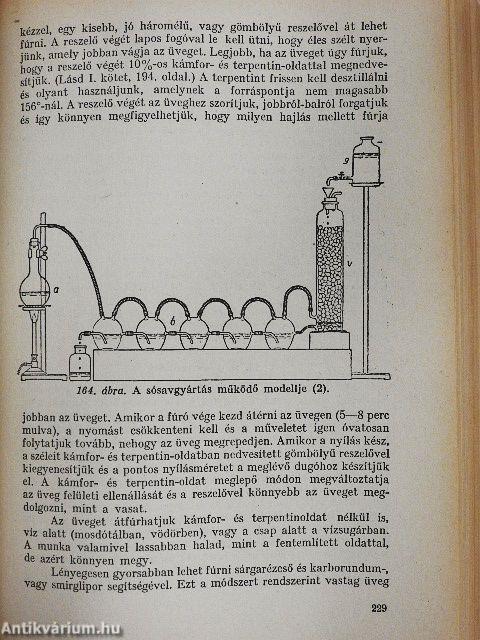 Vegytani kísérletek technikája és módszertana az iskolában II. (töredék)