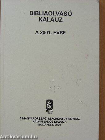 Bibliaolvasó kalauz a 2001. évre