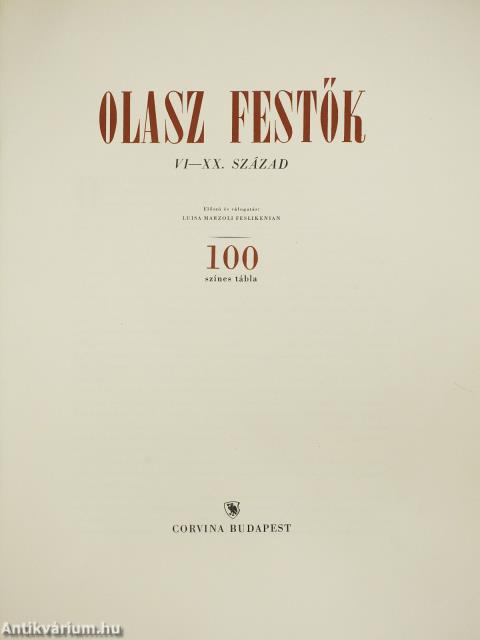 Olasz festők