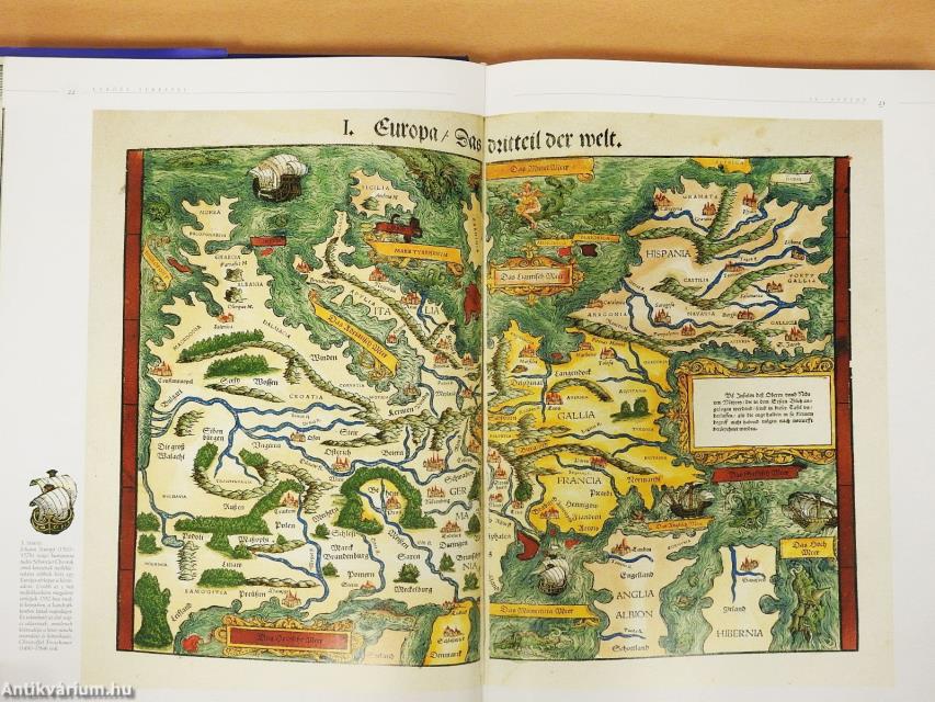 Európa térképei 1520-2001