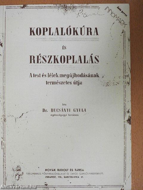 Koplalókúra és részkoplalás/Szépéletünk (eubiotikus-vegetárius) erdélyi kis szakácskönyve