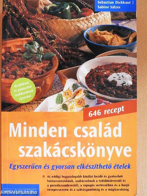 Minden család szakácskönyve