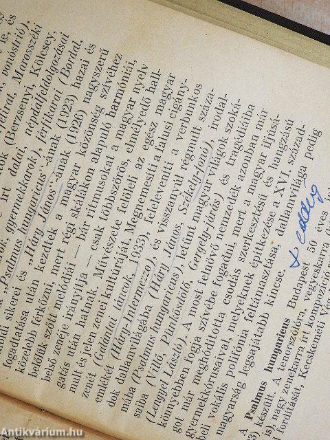 Bevezető a zenetudományba és zenetörténet