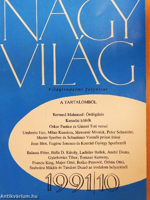 Nagyvilág 1991. október