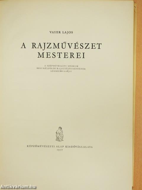 A rajzművészet mesterei