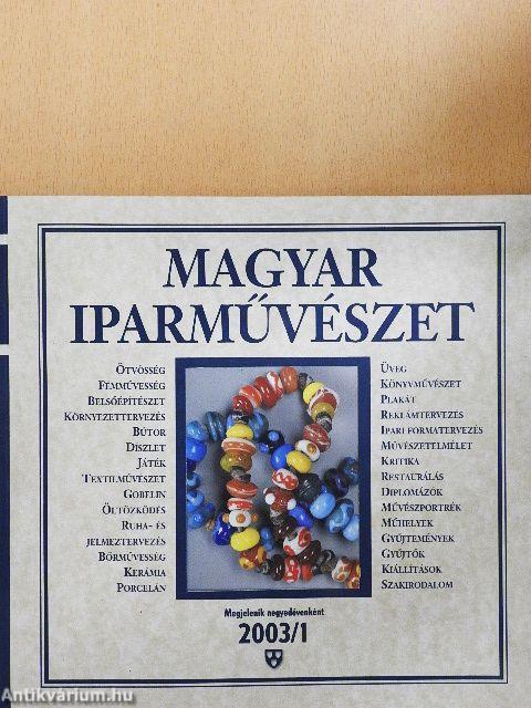 Magyar Iparművészet 2003/1.