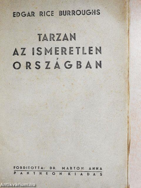 Tarzan az ismeretlen országban