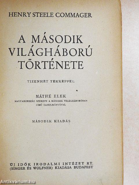 A második világháború története