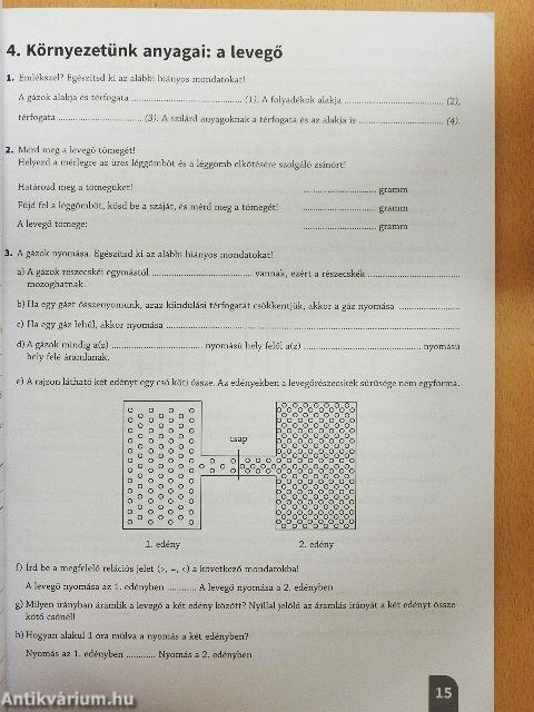 Természetismeret munkafüzet 5.