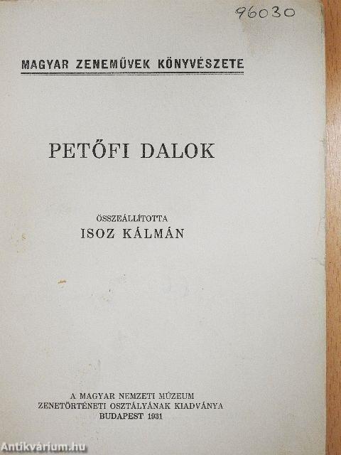 Petőfi dalok