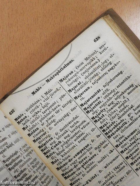 Irás és mindennapi társalkodásban előforduló idegen szavakat magyarázó kézi-könyv