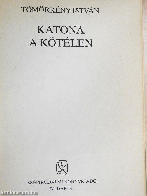 Katona a kötélen