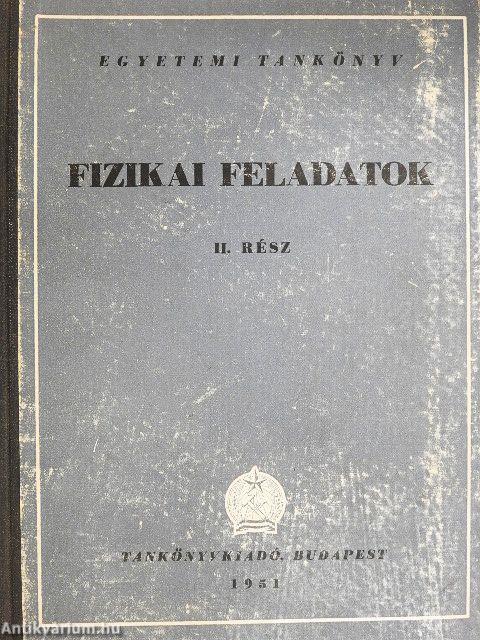 Fizikai feladatok II.