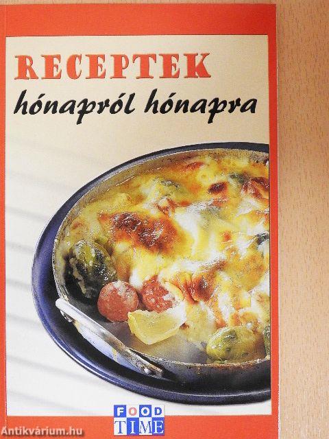 Receptek hónapról hónapra