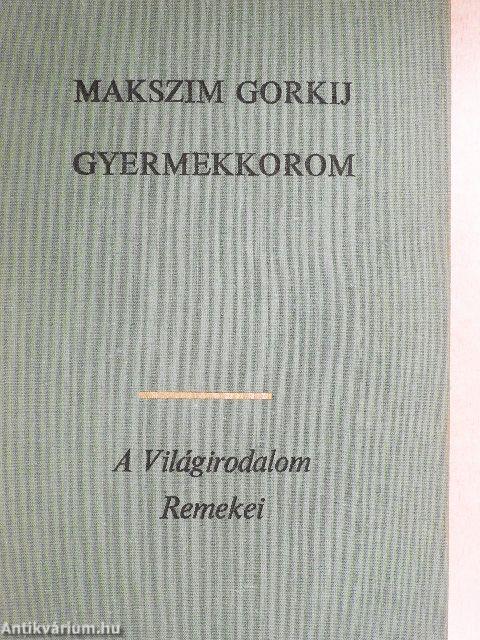 Gyermekkorom