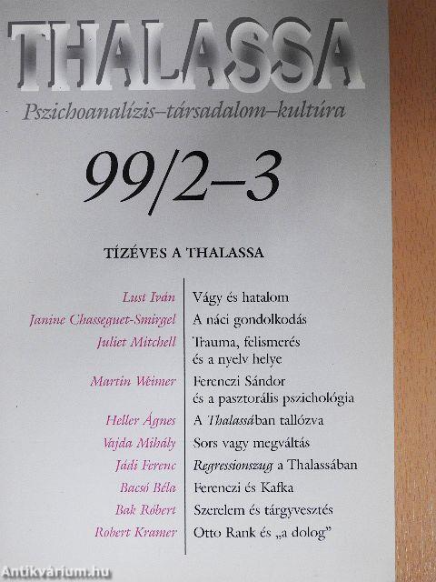 Thalassa 1999/2-3.