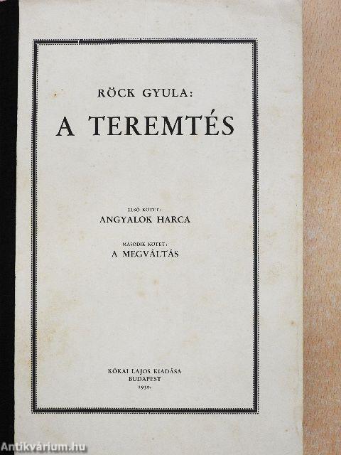 A teremtés I-II.