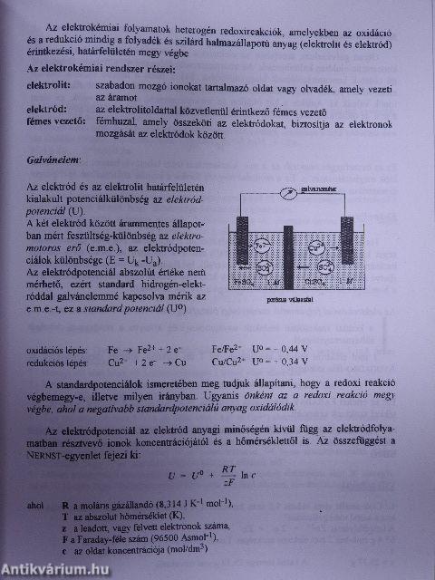 Kémiai alapismeretek és számítások