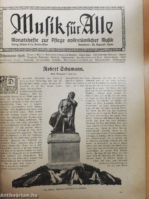 Schumann-Heft (gótbetűs)