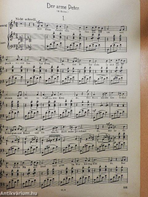 Schumann-Heft (gótbetűs)