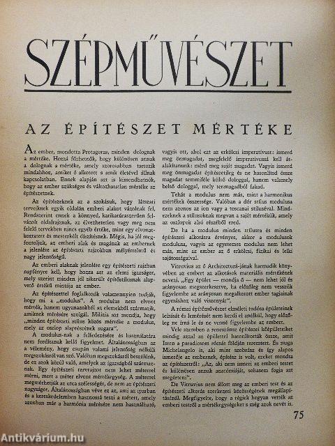 Szépművészet 1942. április