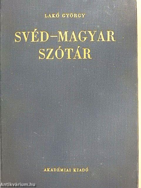 Svéd-magyar szótár