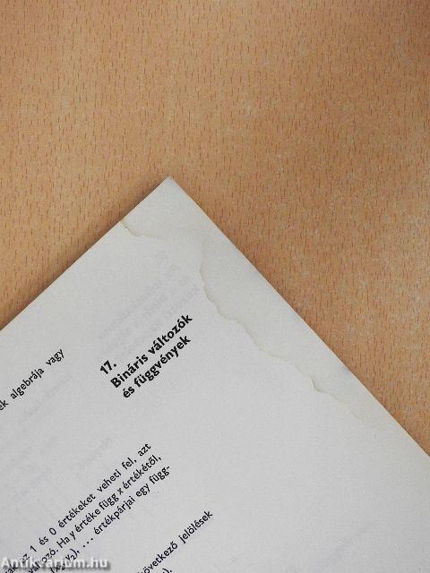 Építsünk logikai gépeket