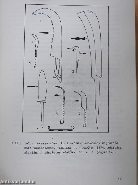 A mezőgazdasági vaseszközök fejlődése Magyarországon a késővaskortól a törökkor végéig I-II. (dedikált példány)