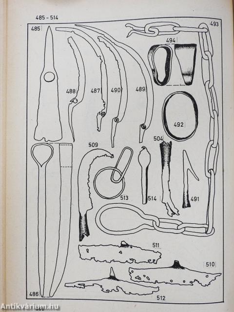 A mezőgazdasági vaseszközök fejlődése Magyarországon a késővaskortól a törökkor végéig I-II. (dedikált példány)