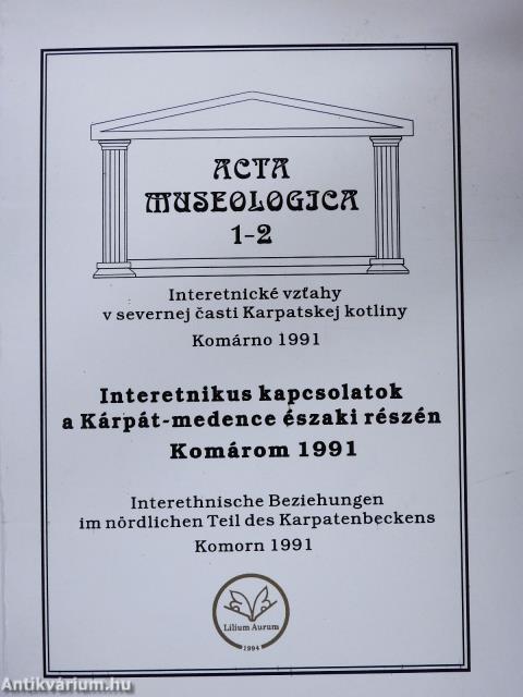 Interetnikus kapcsolatok a Kárpát-medence északi részén (dedikált példány)