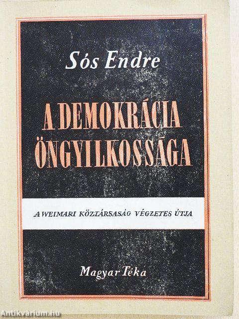 A demokrácia öngyilkossága