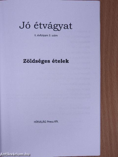 Zöldséges ételek
