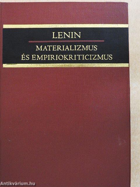 Materializmus és empiriokriticizmus