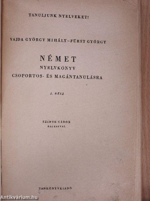 Német nyelvkönyv I.