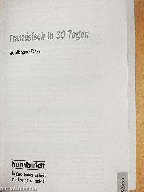 Französisch in 30 Tagen