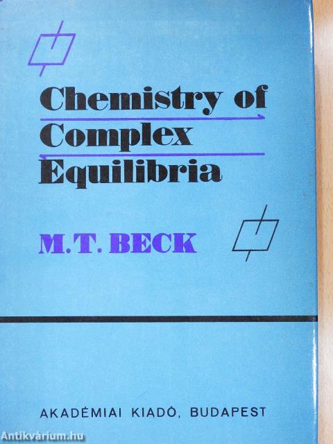 Chemistry of Complex Equilibria (dedikált példány)