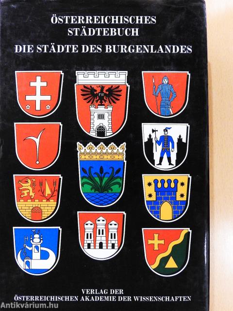 Die Städte des Burgenlandes (dedikált példány)