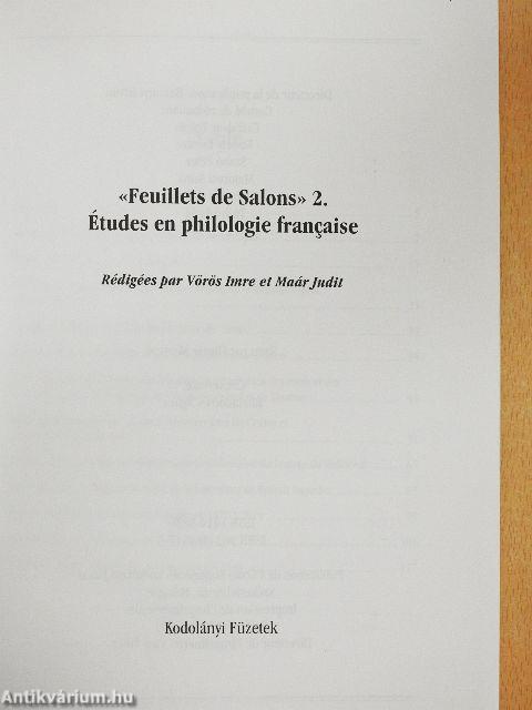 «Feuillets de Salons» 2.