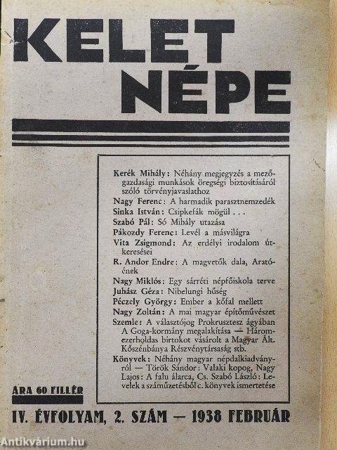 Kelet Népe 1938. február