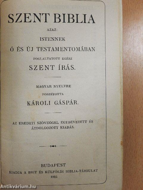 Szent Biblia