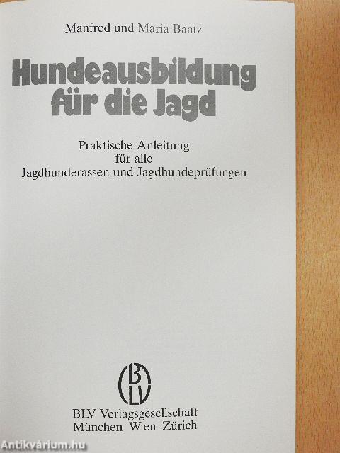 Hundeausbildung für die Jagd