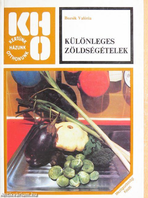 Különleges zöldségételek
