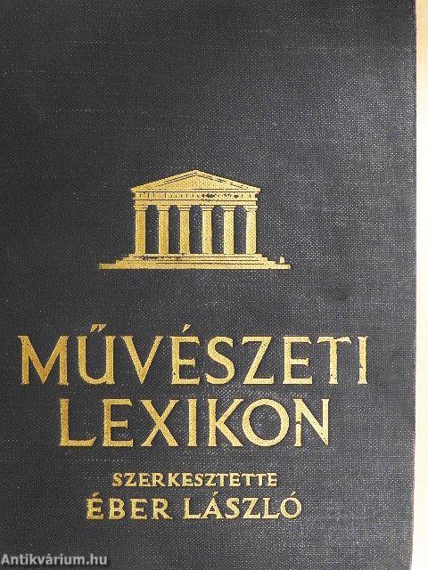 Művészeti lexikon II. (töredék)