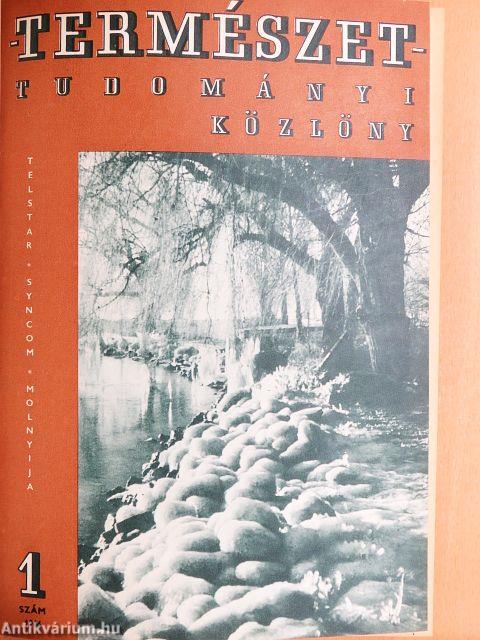 Természettudományi Közlöny 1966. (nem teljes évfolyam)