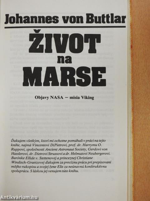 Zivot na Marse