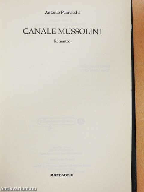 Canale Mussolini