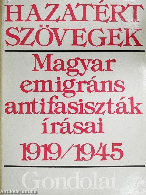 Hazatért szövegek