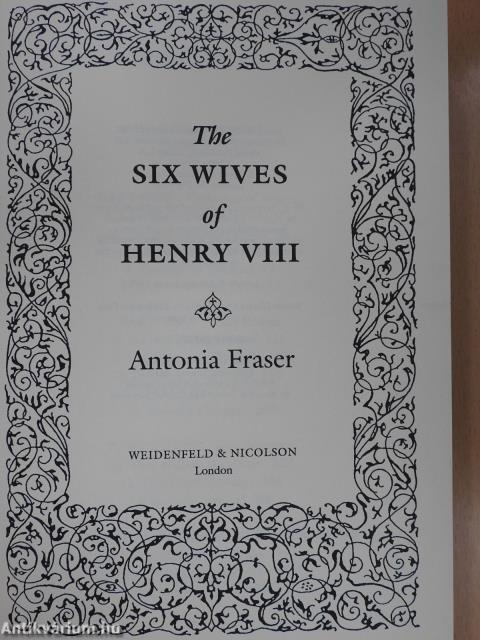 The Six Wives of Henry VIII. (aláírt példány)